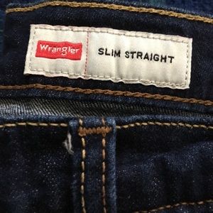 Wrangler Slim Straight Jeans 34x30 NWOT